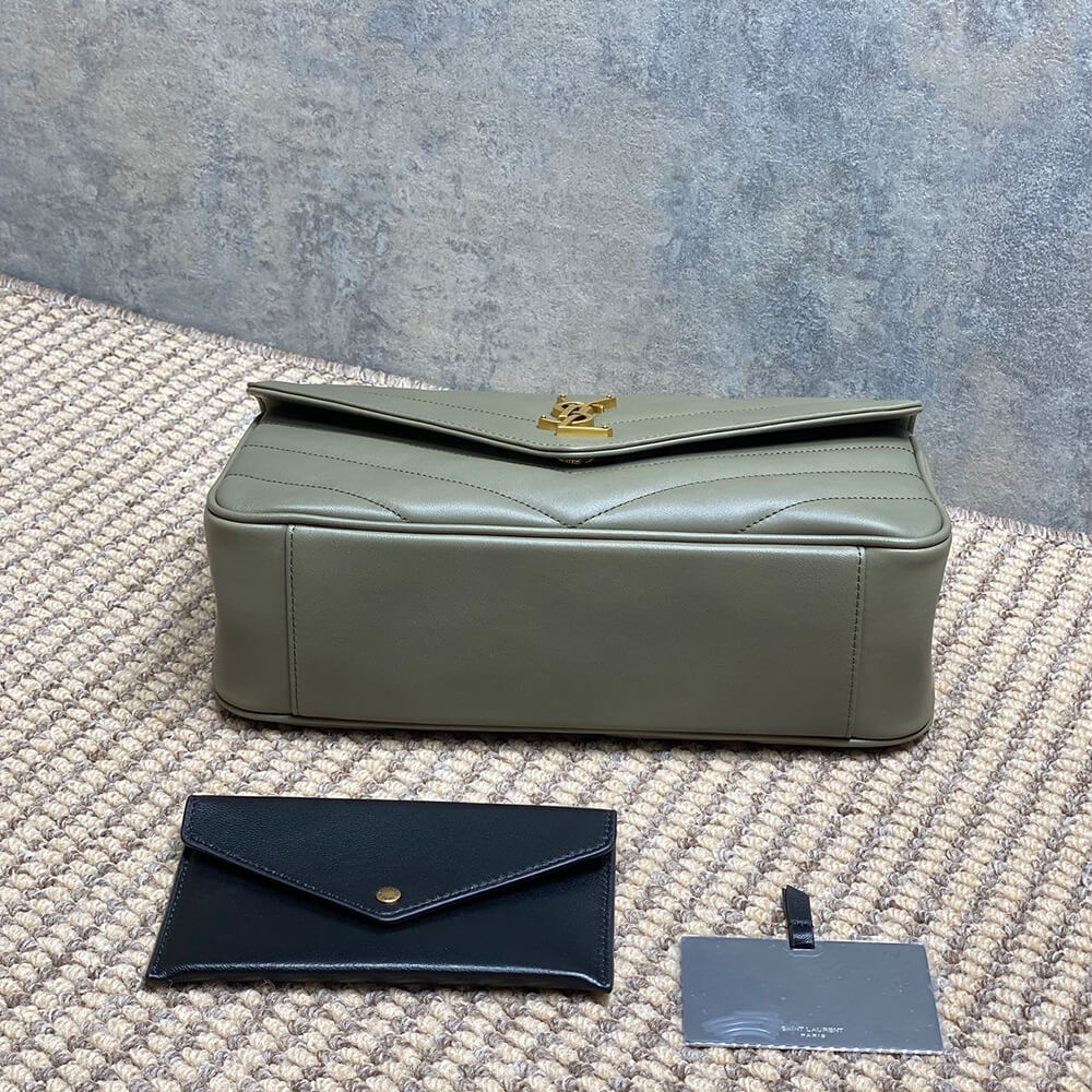 YSL LOULOU medium in MATELASSE lambskin(HIGH-END GRADE)