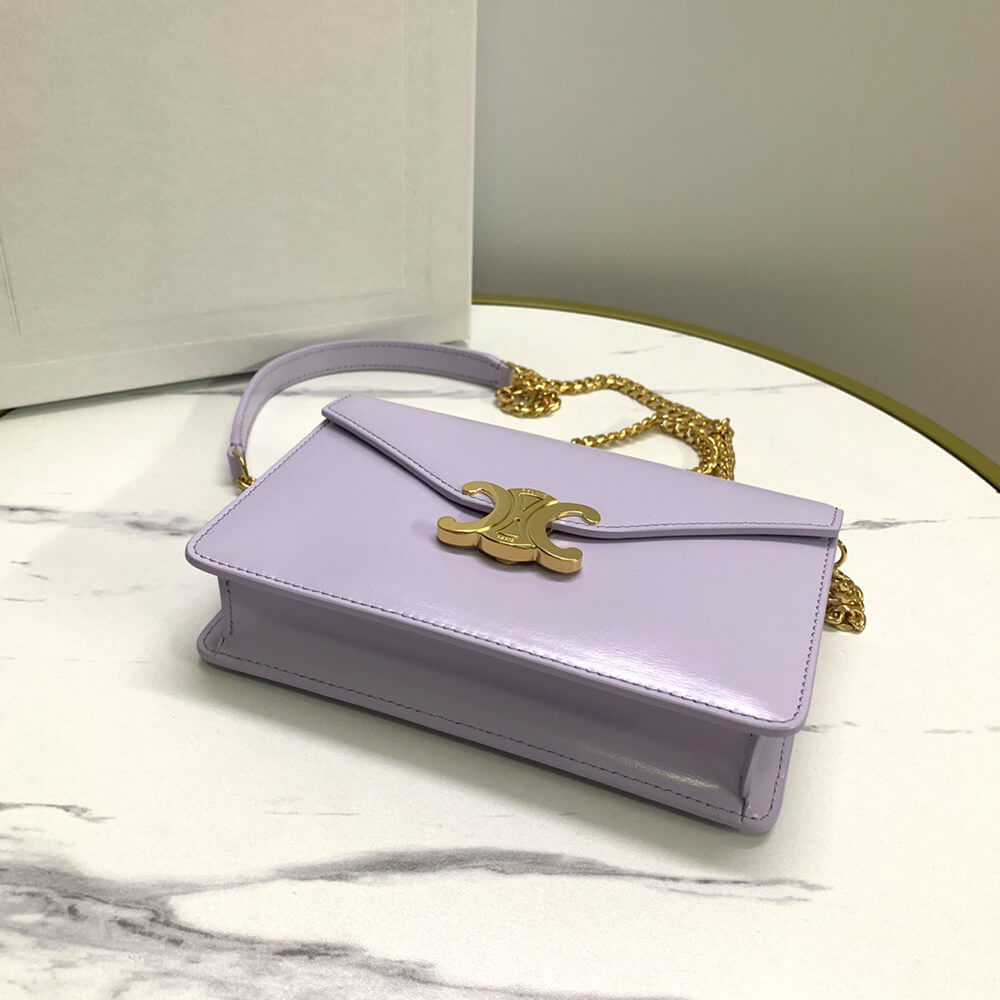 WALLET ON CHAIN MARGO in Shiny calfskin(HIGH-END GRADE)