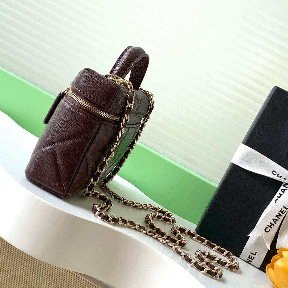 CHANEL Vanity with Chain(high-end grade)