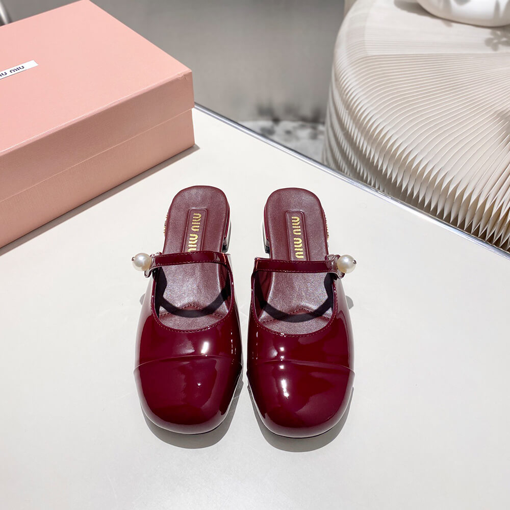 MiuMiu Mary Jane pumps