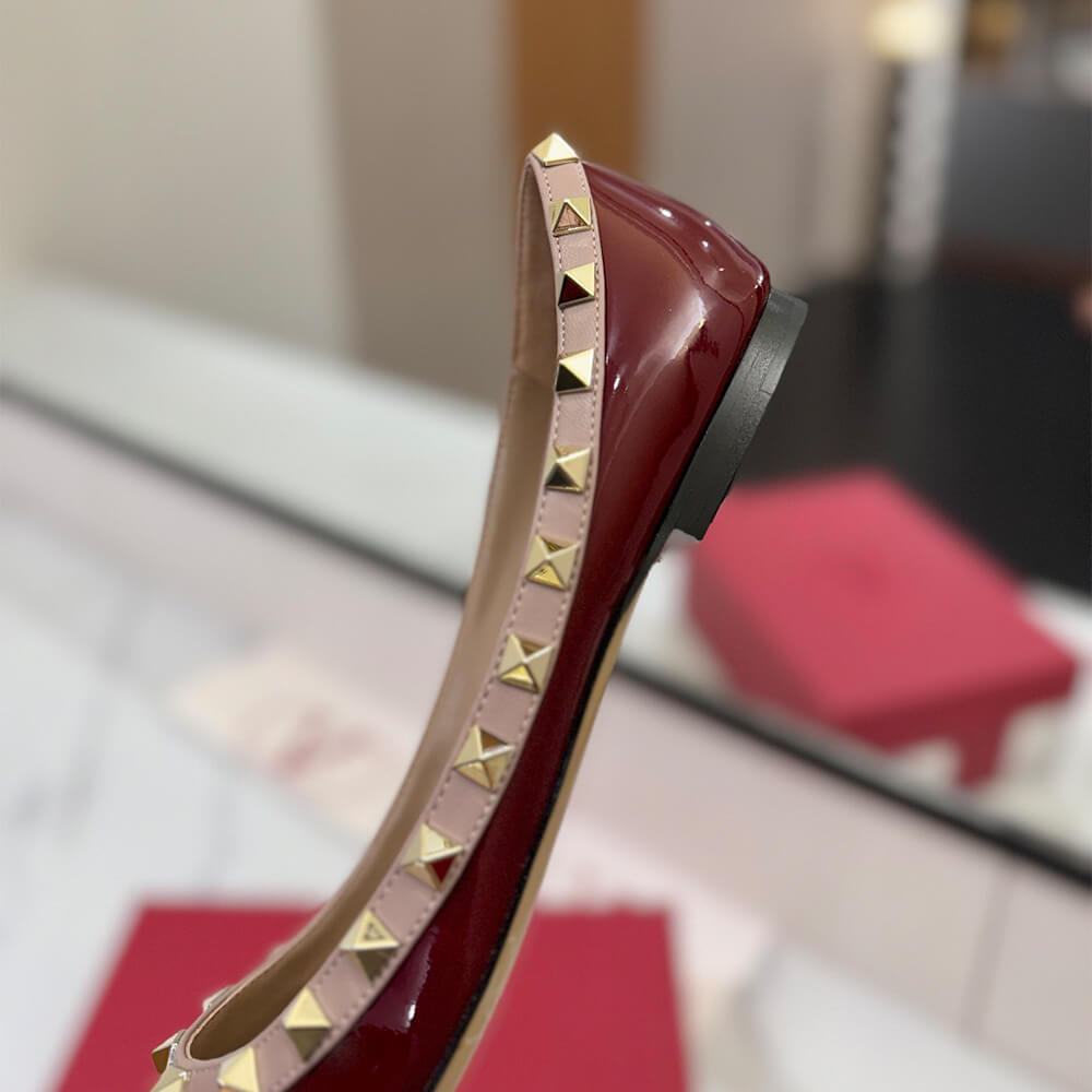 VALENTINO ROCKSTUD BALLET FLAT