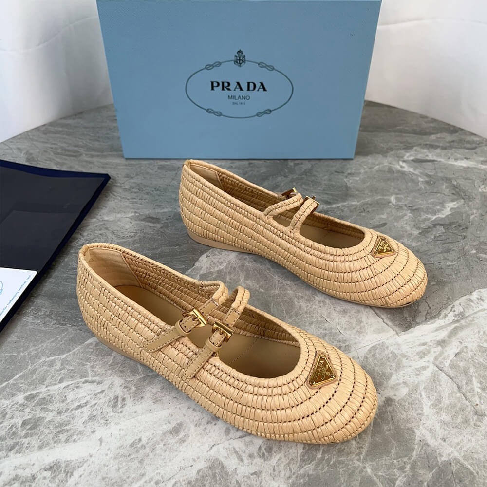 PRADA Crochet ballerinas