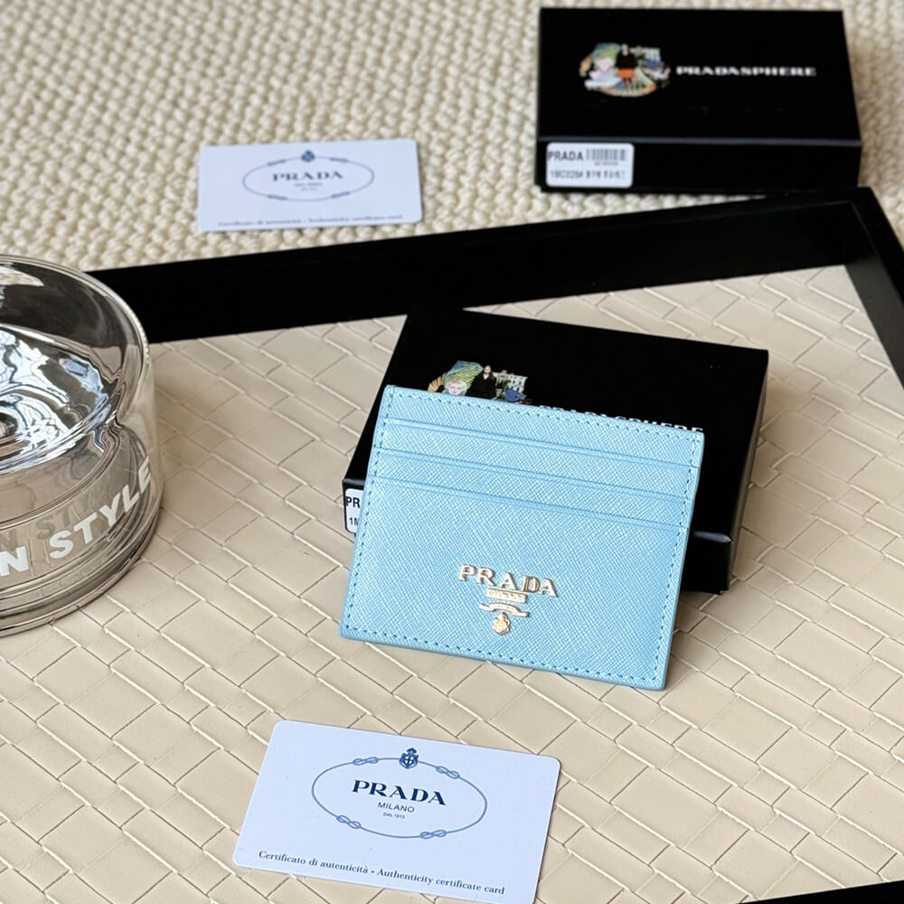 Prada Saffiano Leather Card Holder