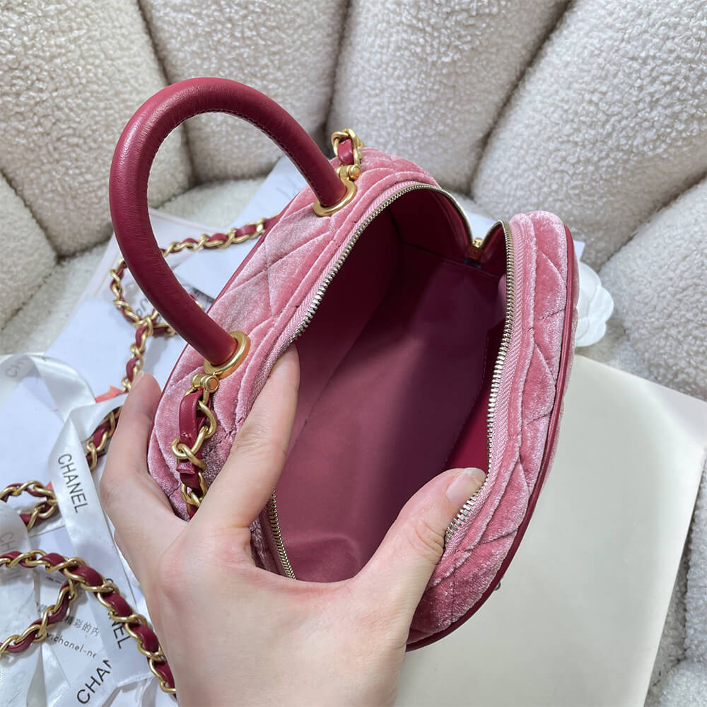 CHANEL Mini Bowling Bag(HIGH-END GRADE)