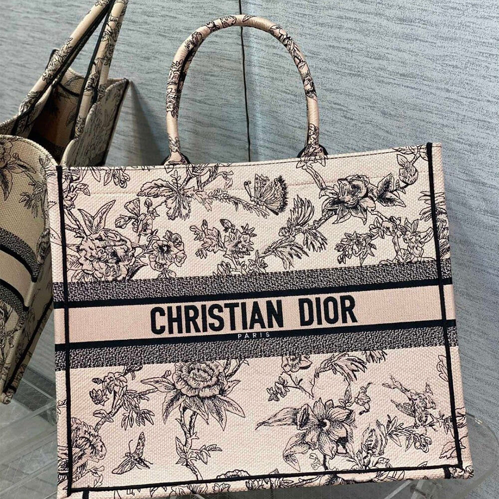 LARGE DIOR BOOK TOTE