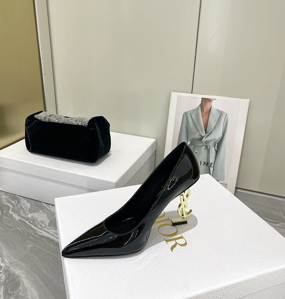 YSL Opyum Pumps in Patent Leather