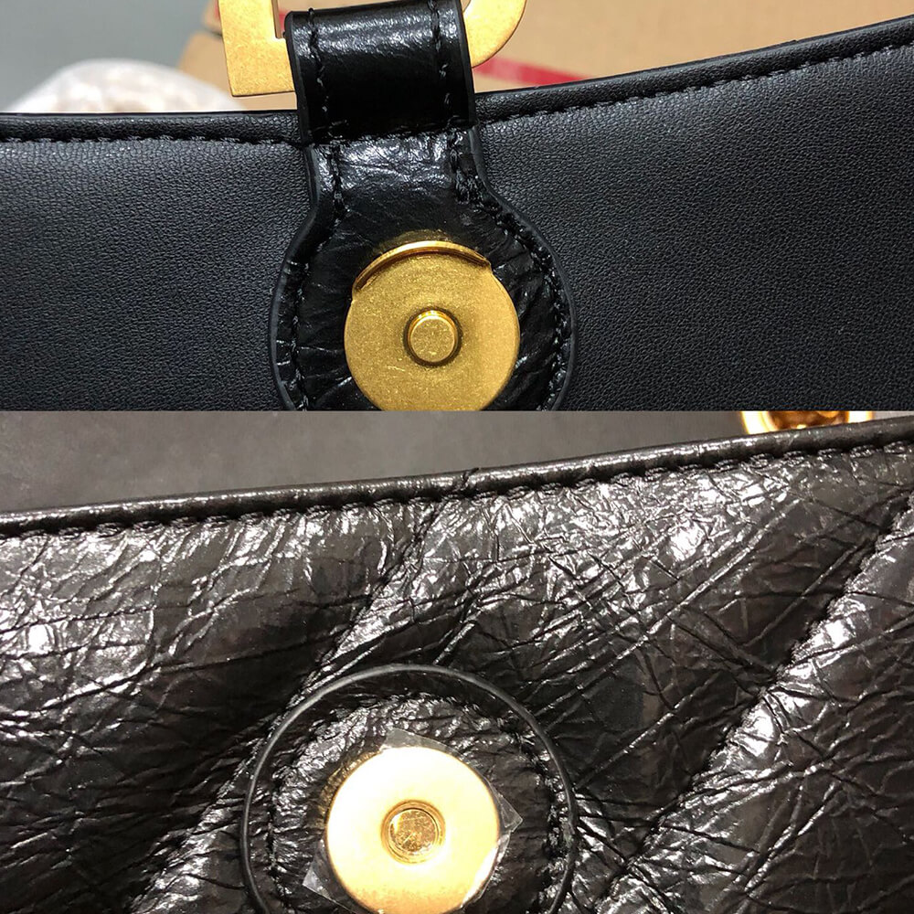 Balenciaga Women s Crush Chain Bag Small(HIGH-END GRADE)