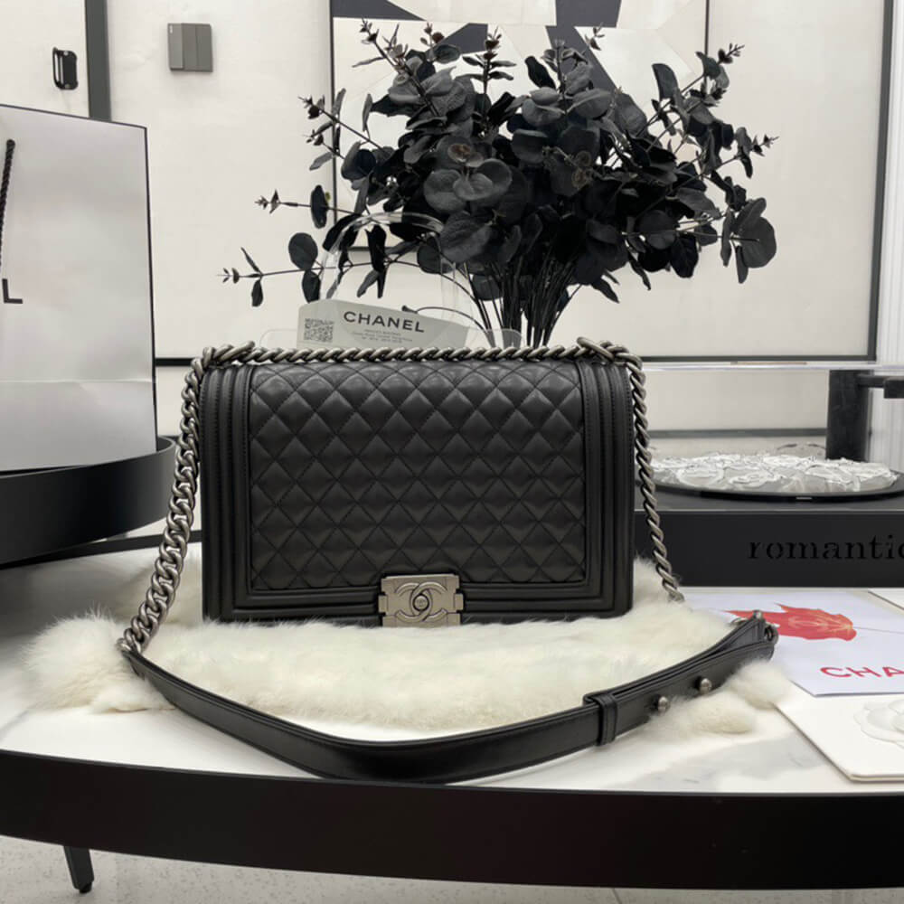 LARGE BOY CHANEL HANDBAG