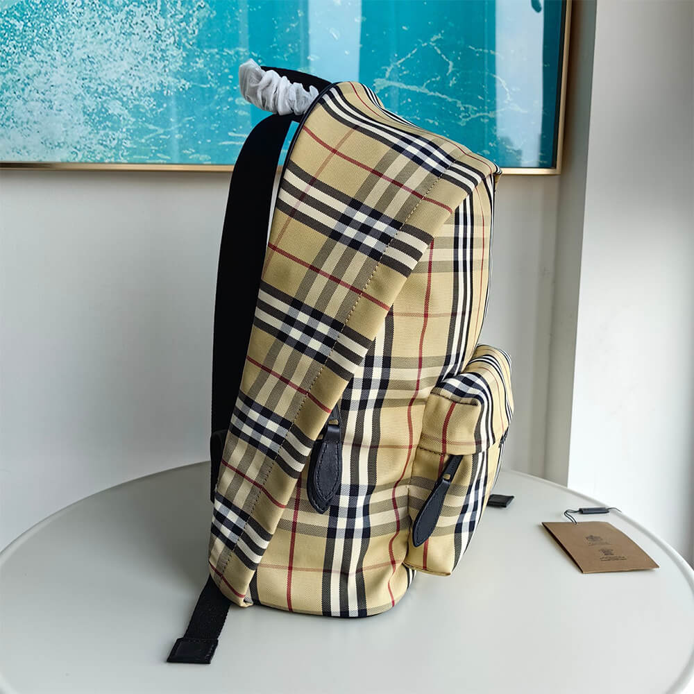 Burberry Check Backpack