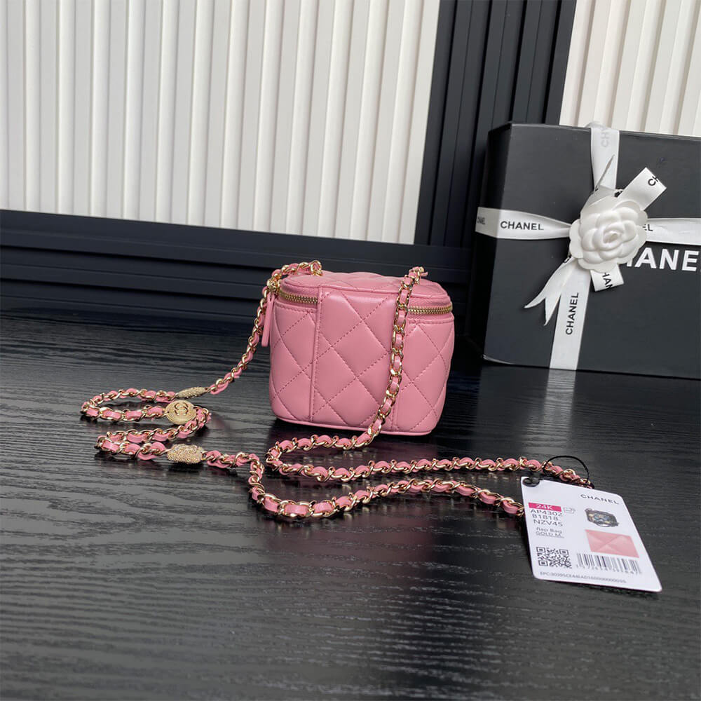 CHANEL Small Vanity with Chain(HIGH-END GRADE)