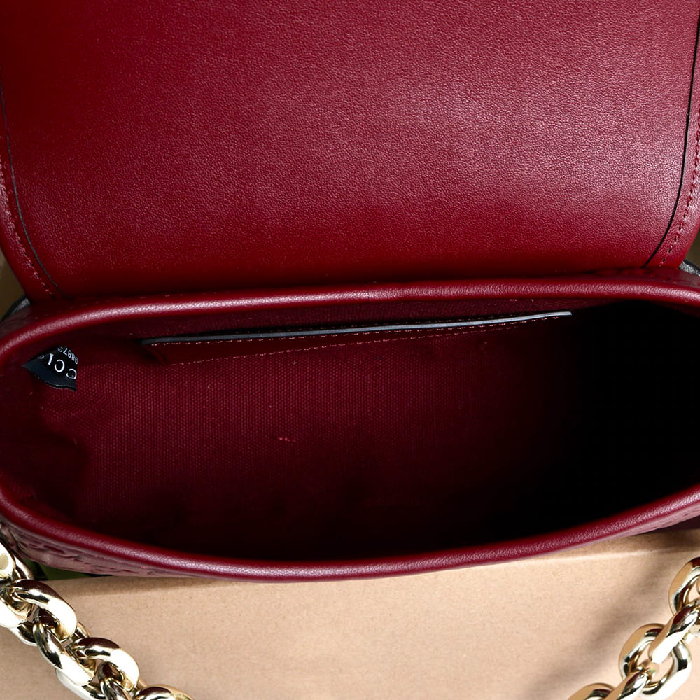 GG Emblem small shoulder bag