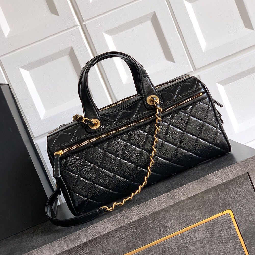 Chanel Large Bowling Bag(HIGH-END GRADE)